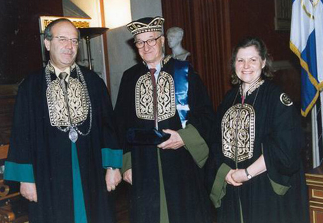 Albert Bandura Honorary Degree Graduate Center of the City University of New York, 2002