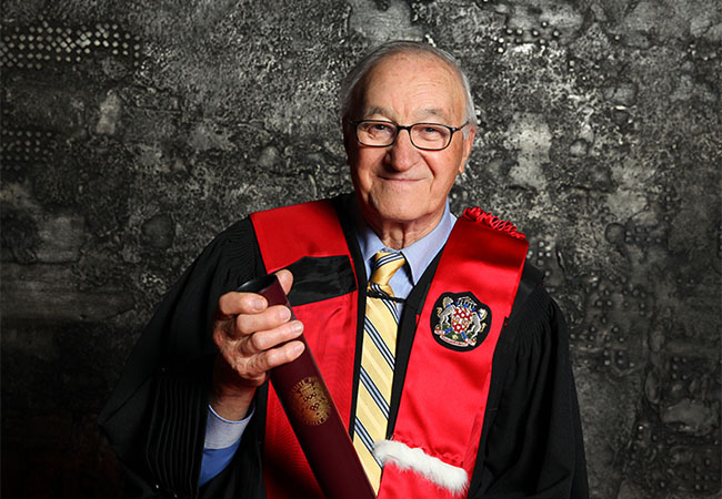 Albert Bandura Honorary Degree University of Athens, 2003